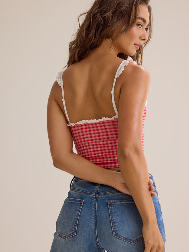 Zoey Gingham Cami Detail 6 - ALTAR'D STATE KIDS