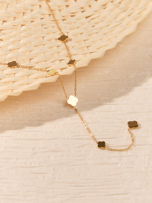 Lucky Charm Drop Necklace Detail 2 - AS Kids