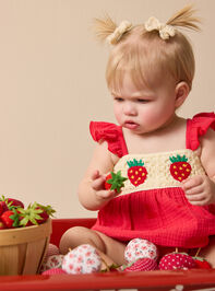 Sadie Strawberry Bubble Detail 7 - ALTAR'D STATE KIDS