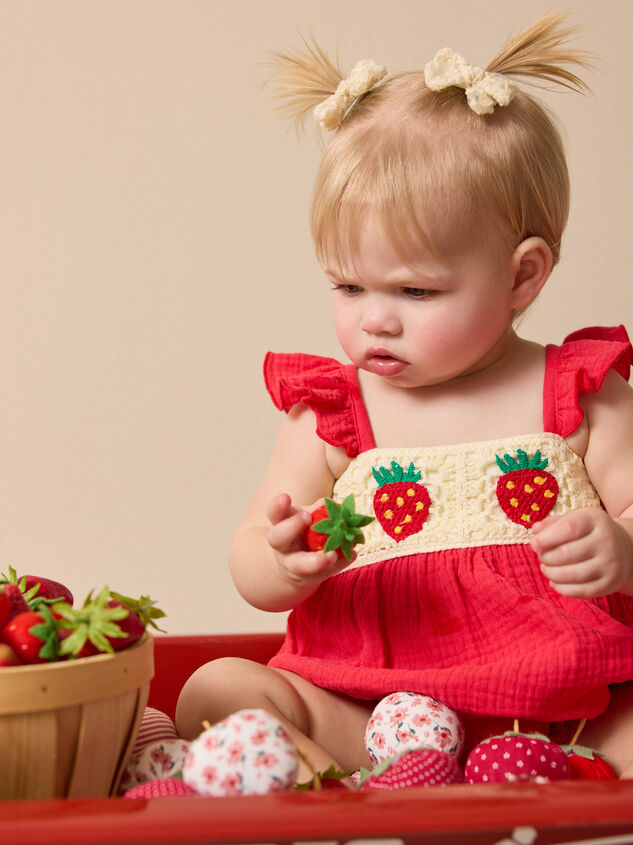 Sadie Strawberry Bubble Detail 7 - ALTAR'D STATE KIDS