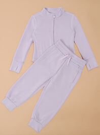 Maggie Athletic Full Zip Jacket Detail 5 - ALTAR'D STATE KIDS