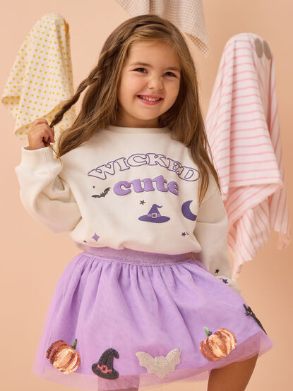 Shimmering Spookies Tutu - AS Kids