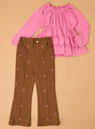 Parker Bow Top And Pant Set - AS Kids