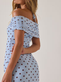 Thomas Polka Dot Maxi Dress Detail 4 - ALTAR'D STATE KIDS