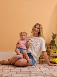 Girl Mom Floral Tee Detail 7 - AS Kids