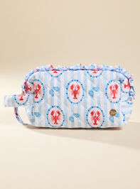 Seaside Lobster Quilted Cosmetic Pouch - ALTAR'D STATE KIDS