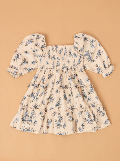 Saylor Floral Toddler Dress - AS Kids