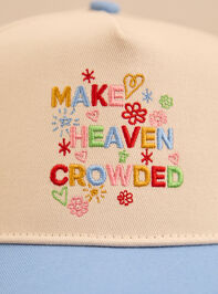 Make Heaven Crowded Trucker Hat Detail 3 - ALTAR'D STATE KIDS
