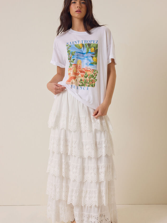 Saint Tropez Souvenir Tee Detail 3 - AS Kids