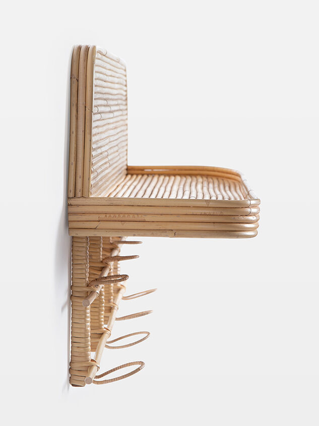 Brennan Rattan Wall Shelf Detail 4 - ALTAR'D STATE KIDS