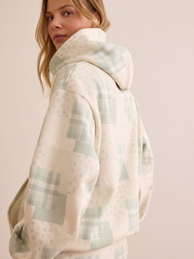Bloom Patchwork Hoodie Detail 5 - AS Kids