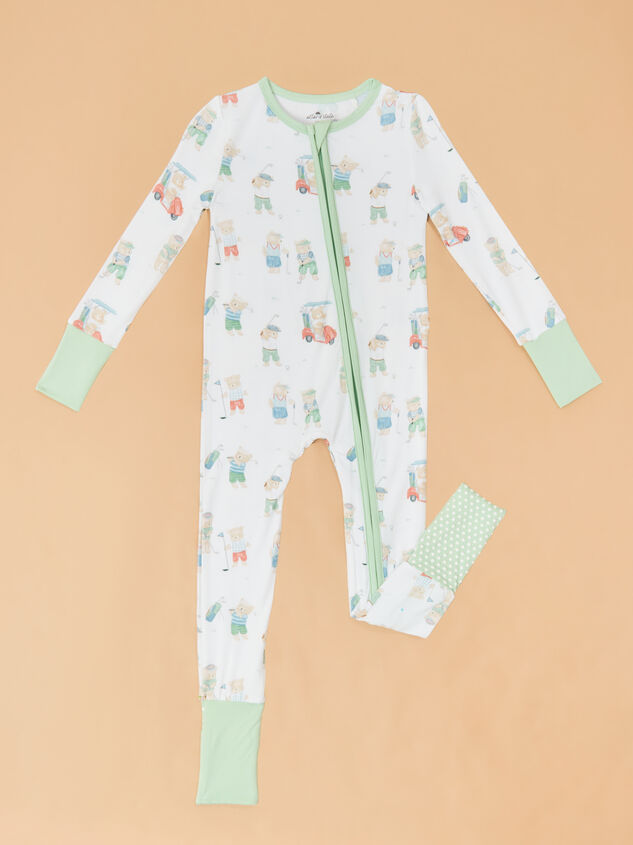 Tee Time Teddys Romper Detail 2 - ALTAR'D STATE KIDS