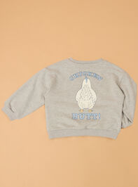 Guess What Graphic Sweatshirt Detail 3 - AS Kids