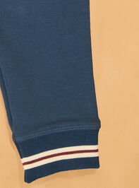 Leo Varsity French Terry Baby Jogger Detail 3 - AS Kids