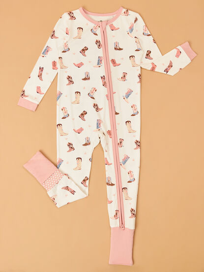 Buckarette Boots Romper - AS Kids