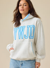 WWJD Embroidered Hoodie - ALTAR'D STATE KIDS