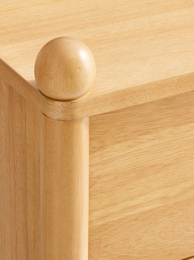 Mariposa Narrow Wood Nightstand Detail 5 - ALTAR'D STATE KIDS