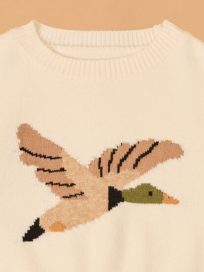 Little Mallard Pullover Sweater - AS Kids