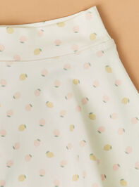 Lemons Printed Flouncy Skort Detail 2 - ALTAR'D STATE KIDS