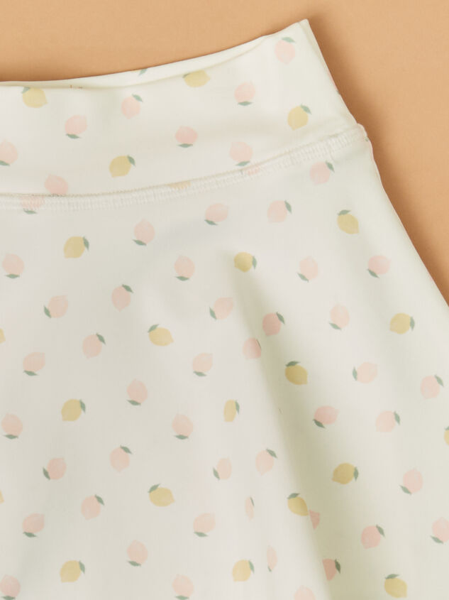 Lemons Printed Flouncy Skort Detail 2 - ALTAR'D STATE KIDS