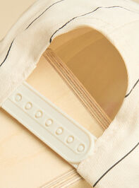 Baseball Striped Trucker Hat Detail 4 - ALTAR'D STATE KIDS