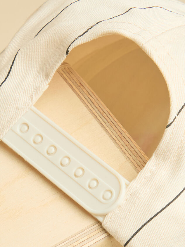Baseball Striped Trucker Hat Detail 4 - ALTAR'D STATE KIDS