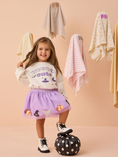 Wicked Cute Graphic Sweatshirt - AS Kids