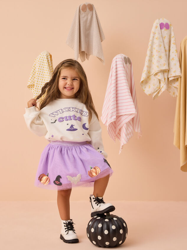 Wicked Cute Graphic Sweatshirt - AS Kids