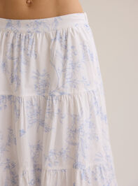 Catherine Floral Midi Skirt Detail 2 - ALTAR'D STATE KIDS