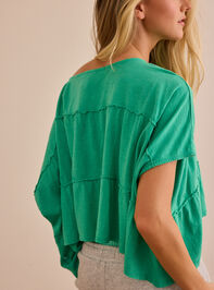Zen Ruffle Tee Detail 4 - ALTAR'D STATE KIDS