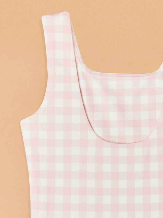 Lena Gingham Unitard Detail 5 - ALTAR'D STATE KIDS