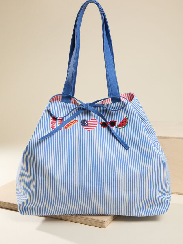 Americana Tie Up Tote Bag - AS Kids