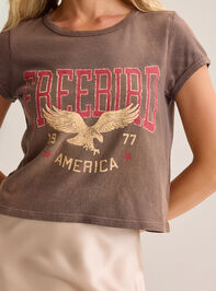 Freebird USA Crop Tee Detail 2 - AS Kids