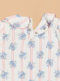 Sia Stripe Rose Footie Detail 4 - AS Kids