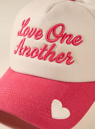 Love One Another Trucker Hat Detail 2 - ALTAR'D STATE KIDS