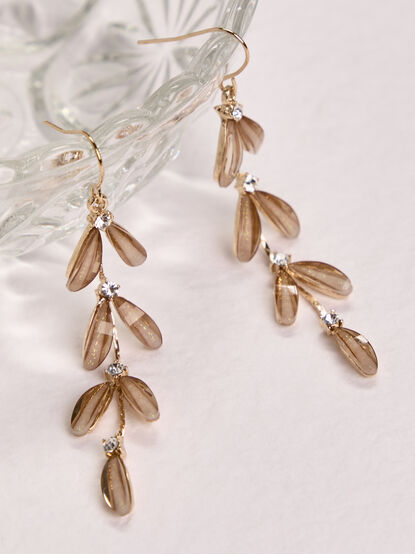 Leafy Dangle Earrings - AS Kids