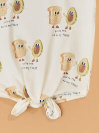 Little Avos Gown and Cap Detail 3 - AS Kids