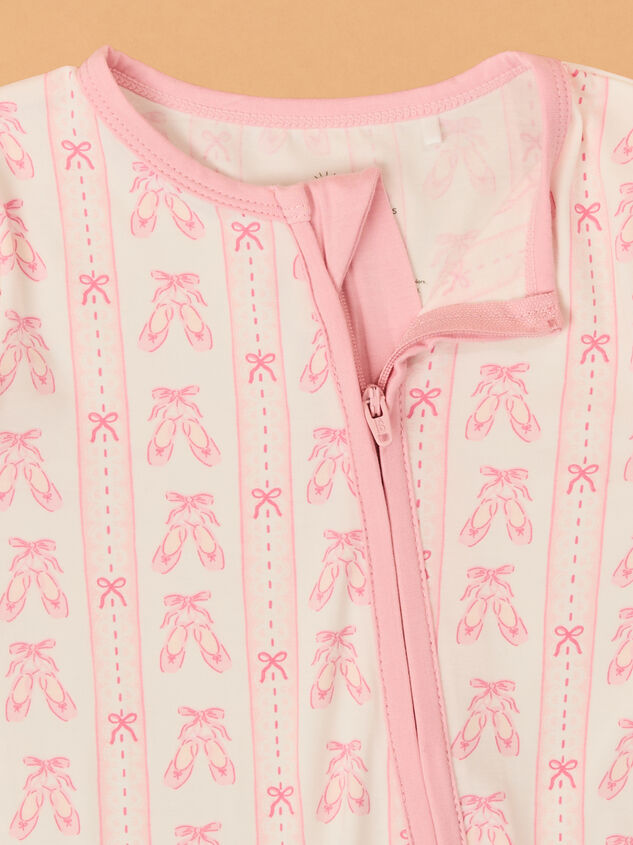 Kimberly Ballet Stripe Romper Detail 3 - AS Kids