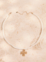 Beaded Cross Necklace - ALTAR'D STATE KIDS