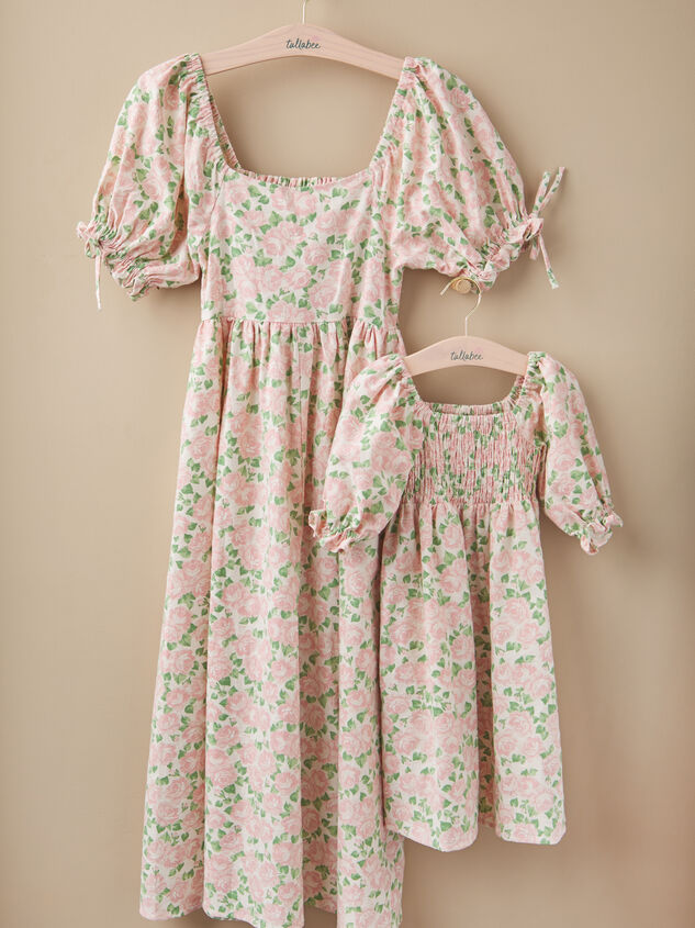 Laynie Floral Mini Dress Detail 4 - ALTAR'D STATE KIDS