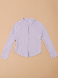 Maggie Athletic Full Zip Jacket Detail 2 - ALTAR'D STATE KIDS
