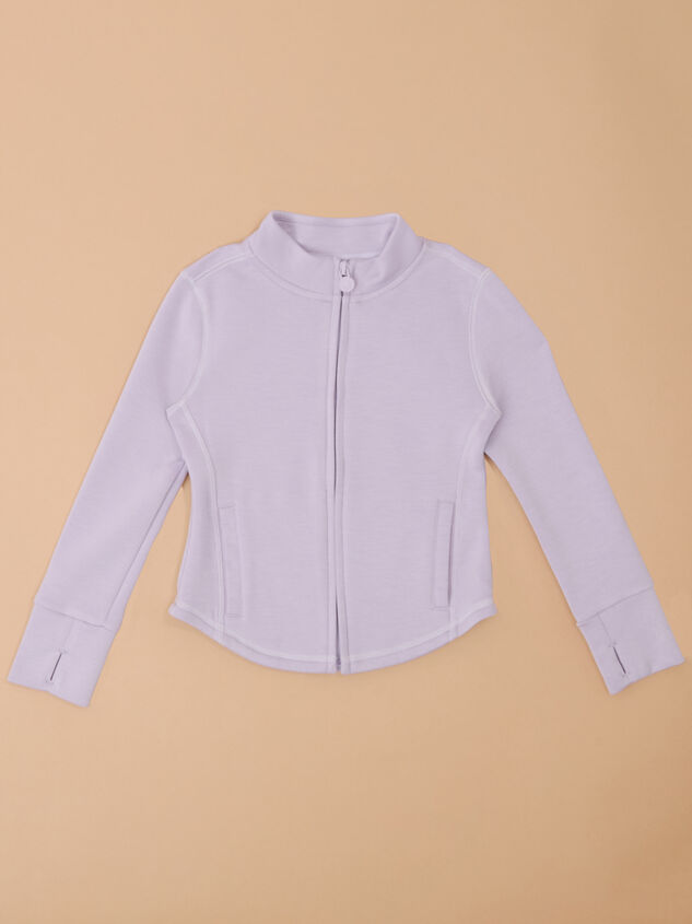 Maggie Athletic Full Zip Jacket Detail 2 - ALTAR'D STATE KIDS