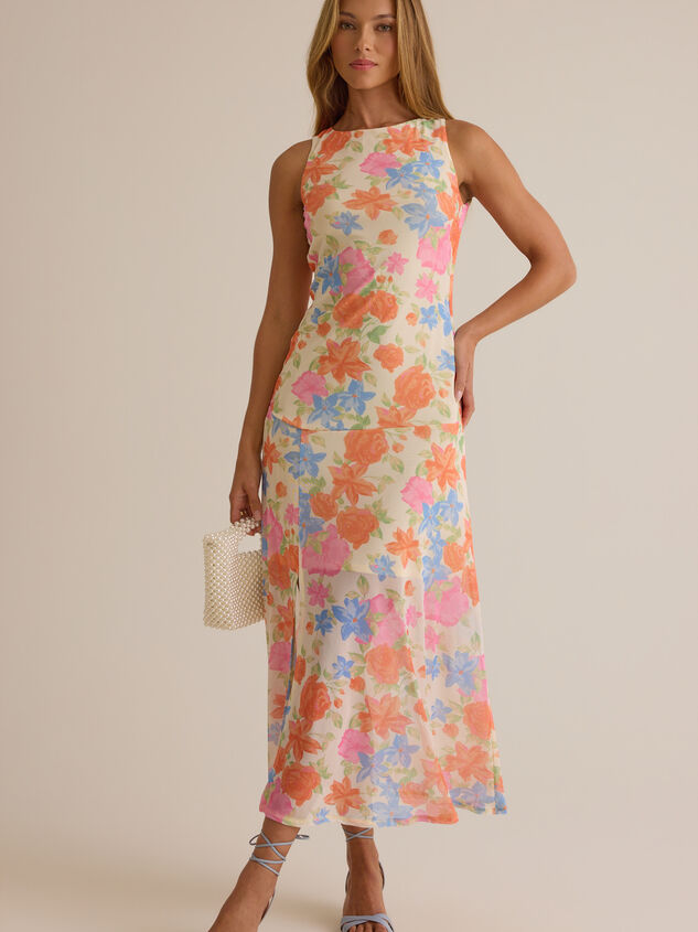 Mayra Mesh Maxi Dress Detail 2 - ALTAR'D STATE KIDS