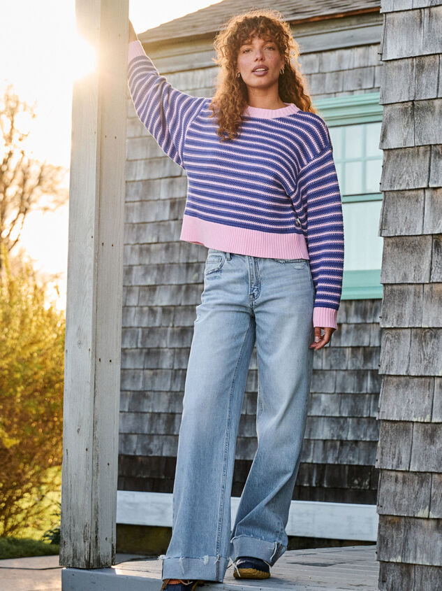 Poppy Bright Boxy Sweater - ALTAR'D STATE KIDS