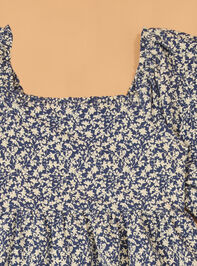 Livy Floral Toddler Dress Detail 2 - AS Kids