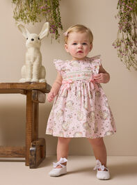 Bloom Bunny Smocked Baby Dress - ALTAR'D STATE KIDS