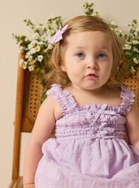 Mina Embroidered Cinch Dress Detail 2 - ALTAR'D STATE KIDS