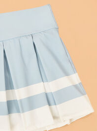 Pippin Pleated Cheer Skirt Detail 3 - AS Kids