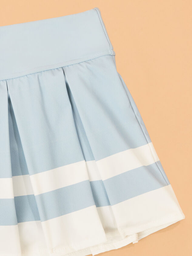 Pippin Pleated Cheer Skirt Detail 3 - AS Kids