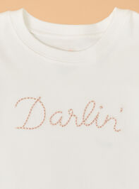 Darlin Flutter Sleeve Tee Detail 3 - ALTAR'D STATE KIDS